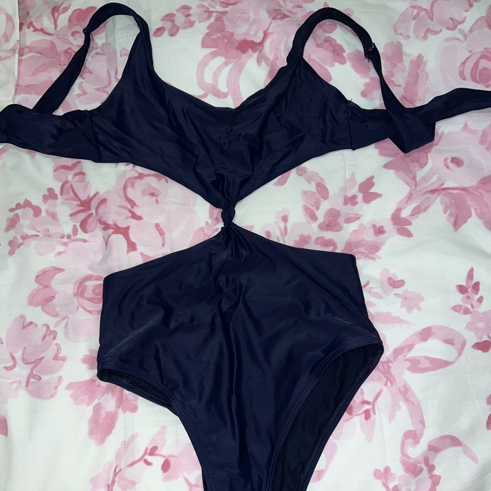 Aerie Navy One Piece Swimsuit